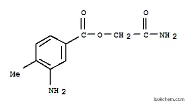벤조산, 3-아미노-4-메틸-, 2-아미노-2-옥소에틸 에스테르(9CI)