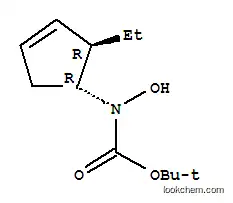 카르밤산, [(1R,2R)-2-에틸-3-시클로펜텐-1-일]히드록시-, 1,1-디메틸에틸 에스테르, rel-(9CI)