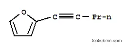 푸란, 2-(1-펜티닐)-(9CI)