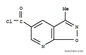 이속사졸로[5,4-b]피리딘-5-카르보닐 클로라이드, 3-메틸-(9CI)