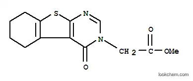 (4-OXO-5,6,7,8-TETRAHYDRO-4H-BENZO[4,5]THIENO[2,3-D]PYRIMIDIN-3-YL)-아세트산 메틸 에스테르