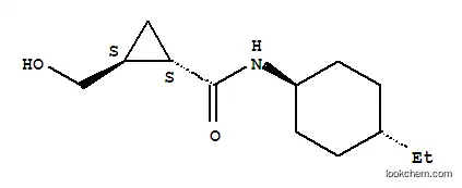 시클로프로판카르복스아미드, N-(트랜스-4-에틸시클로헥실)-2-(히드록시메틸)-, (1R,2R)-rel-(9CI)