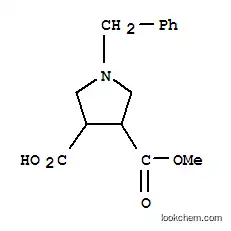 1-벤질피롤리딘-3,4-디카르복실산 모노메틸 에스테르