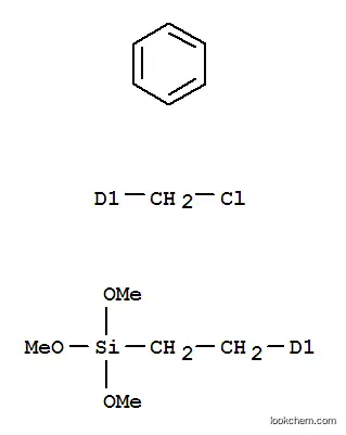 1-트리메톡시실릴-2-(P,M-클로로메틸)페닐에탄