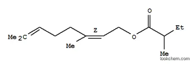 2-メチルブタン酸(Z)-3,7-ジメチル-2,6-オクタジエニル