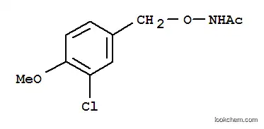 N-[(3-클로로-4-메톡시-페닐)메톡시]아세트아미드