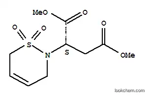 부탄디오익산, (3,6-DIHYDRO-1,1-DIOXIDO-2H-1,2-THIAZIN-2-YL)-, 디메틸 에스테르, (2S)
