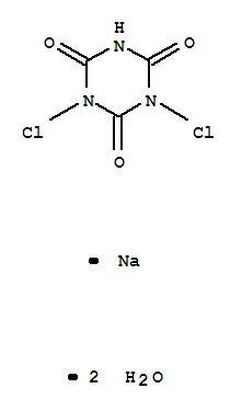 1,3-Dichloro-1,3,5-triazine-2,4,6(1H,3H,5H)-trionesodiumsalt1,3-Dichloro-1,3,5-triazine-2,4,6(1H,3H,5H)-trionesodiumsaltdihydratedihydrate