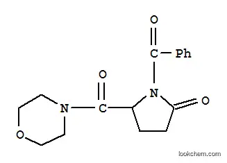 1-ベンゾイル-5-(モルホリン-4-カルボニル)ピロリジン-2-オン