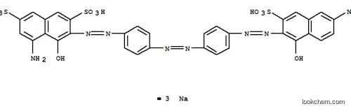 5-アミノ-3-[[4-[[4-[(6-アミノ-1-ヒドロキシ-3-ソジオスルホ-2-ナフタレニル)アゾ]フェニル]アゾ]フェニル]アゾ]-4-ヒドロキシ-2,7-ナフタレンジスルホン酸ジナトリウム