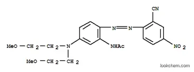 N-[5-[ビス(2-メトキシエチル)アミノ]-2-[(2-シアノ-4-ニトロフェニル)アゾ]フェニル]アセトアミド