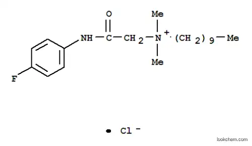 N-[2-[(4-フルオロフェニル)アミノ]-2-オキソエチル]-N,N-ジメチル-1-デカンアミニウム?クロリド