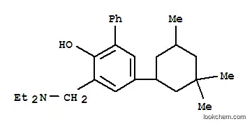 2-(디에틸아미노메틸)-6-페닐-4-(3,3,5-트리메틸시클로헥실)페놀