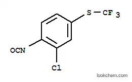 2-클로로-1-이소시아나토-4-트리플루오로메틸설파닐-벤젠