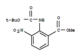 BENZOICACID,2-[[(1,1-DIMETHYLETHOXY)CARBONYL]AMINO]-3-NITRO-METHYLESTER