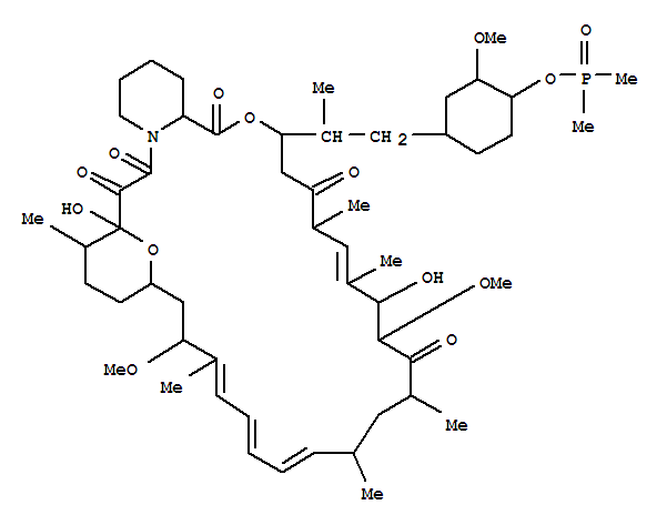 Ridaforolimus(Deforolimus,MK-8669);42-(dimethylphosphinate)-rapamycin