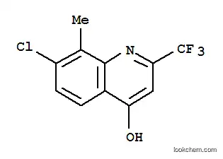 7-클로로-8-메틸-2-(트리플루오로메틸)퀴놀린-4-OL