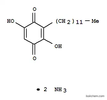 3-ドデシル-2,5-ジヒドロキシ-2,5-シクロヘキサジエン-1,4-ジオン/アンモニア,(1:2)