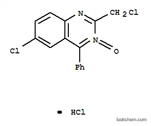 6-클로로-2-클로로메틸-4-페닐퀴나졸린 3-옥사이드 염산염