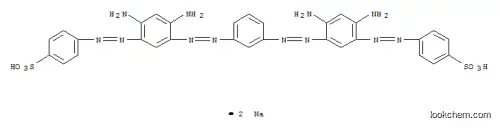 4,4′-[1,3-フェニレンビス[アゾ(4,6-ジアミノ-3,1-フェニレン)アゾ]]ビスベンゼンスルホン酸ジナトリウム