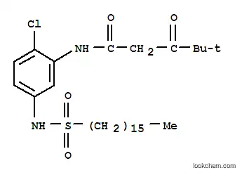N-[2-클로로-5-[(헥사데실술포닐)아미노]페닐]-4,4-디메틸-3-옥소발레르아미드