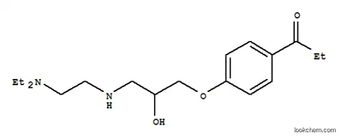 4'-[2-하이드록시-3-[[2-(디에틸아미노)에틸]아미노]프로폭시]프로피오페논