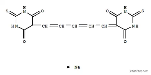 5-[5-[(ヘキサヒドロ-4,6-ジオキソ-2-チオキソピリミジン)-5-イル]-2,4-ペンタジエン-1-イリデン]ジヒドロ-2-チオキソ-4,6(1H,5H)-ピリミジンジオン?ナトリウム