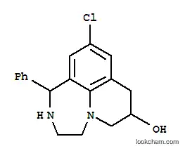 1,2,3,4,6,7-ヘキサヒドロ-10-クロロ-1-フェニル-8H-ピリド[3,2,1-jk][1,4]ベンゾジアゼピン-7-オール