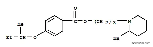 3-(2-メチルピペリジノ)プロピル=p-sec-ブトキシベンゾアート