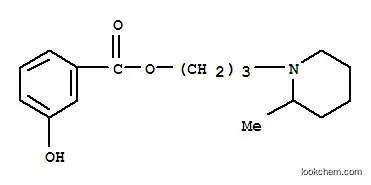3-(2-메틸피페리디노)프로필=m-하이드록시벤조에이트