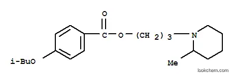 3-(2-메틸피페리디노)프로필=p-이소부톡시벤조에이트