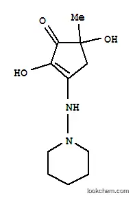 2,5-ジヒドロキシ-5-メチル-3-ピペリジノアミノ-2-シクロペンテン-1-オン