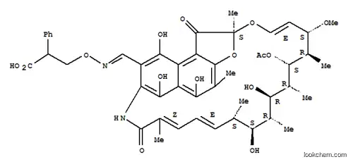 3-[(β-カルボキシフェネチル)オキシイミノメチル]リファマイシン