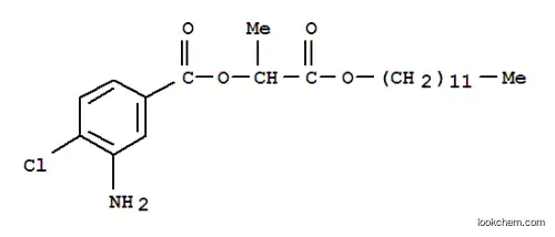 3-아미노-4-클로로벤조산 2-도데실옥시-1-메틸-2-옥소에틸 에스테르