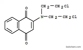 2-디(2-클로로에틸)아미노-1,4-나프토퀴논