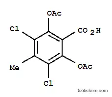 2,6-비스(아세틸옥시)-3,5-디클로로-p-톨루엔산