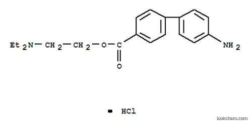 4-비페닐카르복실산, 4'-아미노-, 2-(디에틸아미노)에틸 에스테르, 염산염