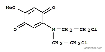 5-[비스(2-클로로에틸)아미노]-2-메톡시-1,4-벤조퀴논
