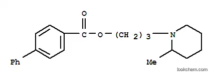 3-(2-메틸피페리디노)프로필=p-페닐벤조에이트