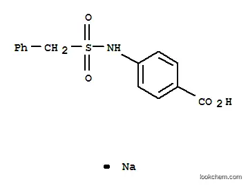 ナトリウム 4-(フェニルメタンスルホンアミド)ベンゾアート