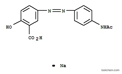 나트륨 5-[[4-(아세틸아미노)페닐]아조]살리실레이트