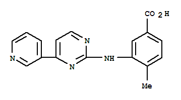 4-methyl-3-[(4-pyridin-3-ylpyrimidin-2-yl)amino]benzoicacid