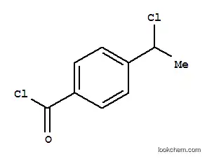 벤조일 클로라이드, 4-(1-클로로에틸)-(9CI)