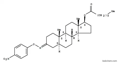 17β-헵타노일옥시-5α-안드로스탄-3-온 O-(p-니트로페닐)옥심