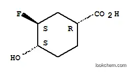 시클로헥산카르복실산, 3-플루오로-4-히드록시-, (1R,3S,4S)-rel-(9CI)