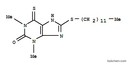 8-ドデシルチオ-6-チオテオフィリン