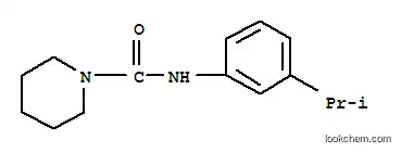 1-피페리딘카르복사미드, N-[3-(1-메틸에틸)페닐]-(9CI)