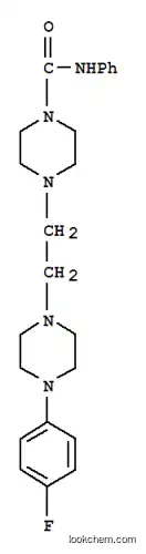 ((p- 플루오로 페닐) -4 피 페라 지닐 -1) -1 ((페닐 카르 바 모일) -4 피 페라 지닐 -1) -2 에탄 [프랑스어]