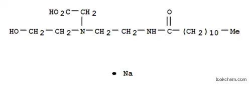 나트륨 N- (2- 히드 록시 에틸) -N- [2-[(1- 옥소 도데 실) 아미노] 에틸] 글리시 네이트