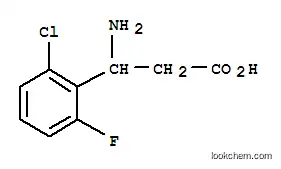 3-AMINO-3- (2- 클로로 -6-FLUORO- 페닐)-프로피온산